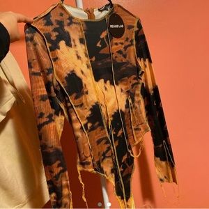 Long sleeve body suit